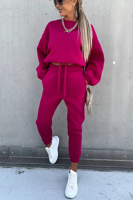 Heidi-Mode | Sweatshirt- & Hose-Set Trainingsanzug