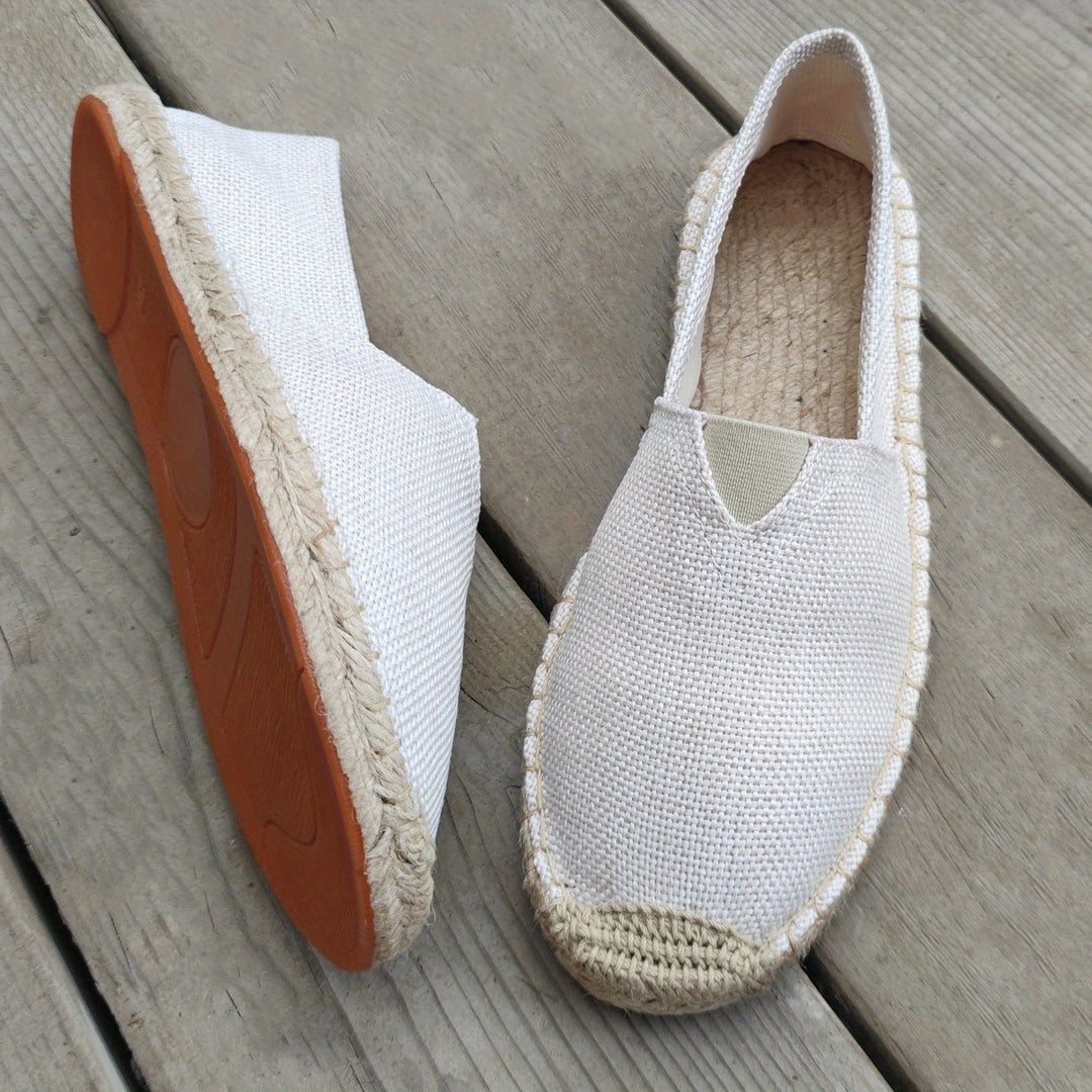 Heidi-Mode | Herren Espadrilles Loafers für Lässigen Komfort