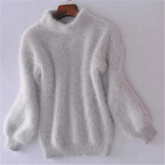 Heidi-Mode | Luxuriös Weiche Pullover Angorawolle