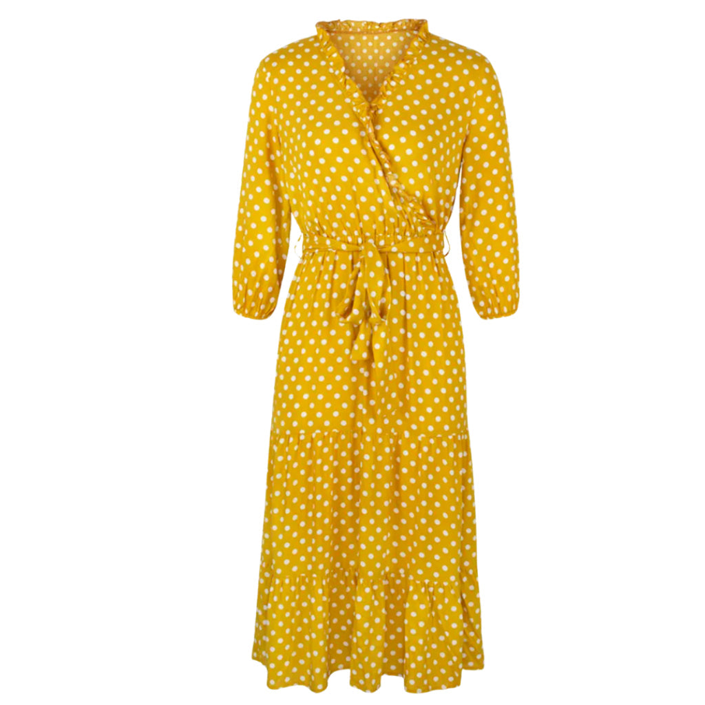 Heidi - Kleid mit Polka Dots für Damen