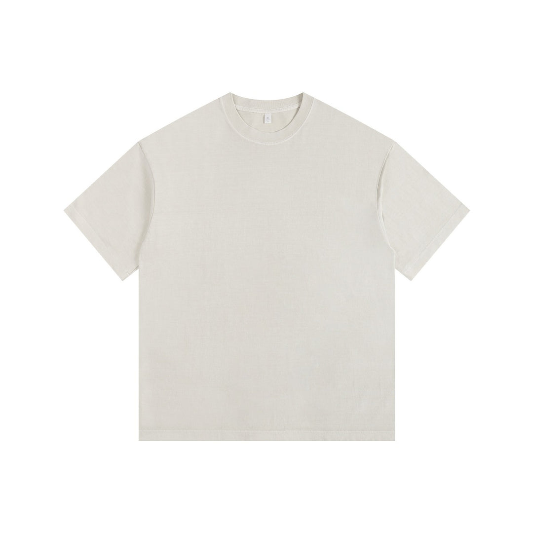 Heidi Mode | Schillerndes altes kurzes T-Shirt mit Färbung