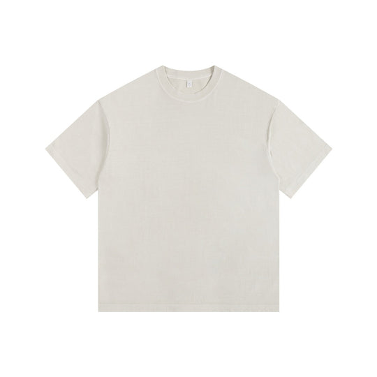 Heidi Mode | Schillerndes altes kurzes T-Shirt mit Färbung