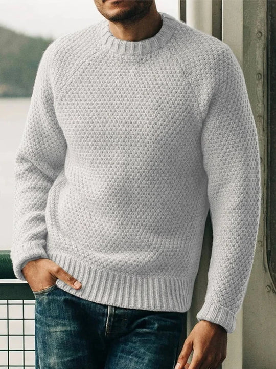 Heidi-Mode Casual Rundkragen-Strickwaren Herren Pullover