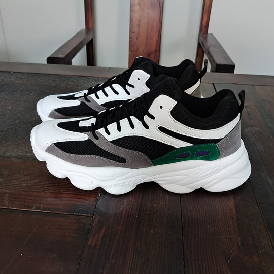 Heidi-Mode | Dicke Sohle Stoßdämpfende Chunky Sneakers für Frauen