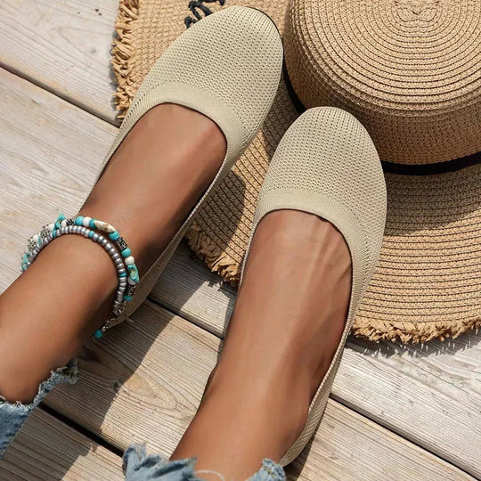 Heidi-Mode | Rutschfeste Schuhe Khaki Ella