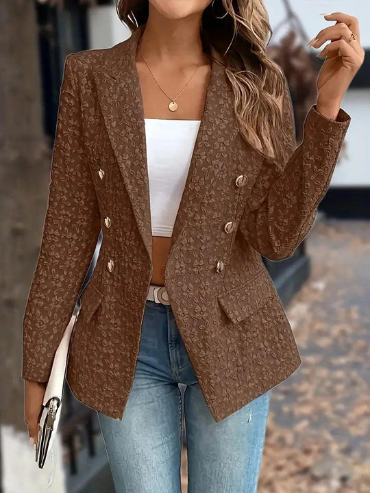 HeidiMode – Stilvoller Zweireihiger Blazer