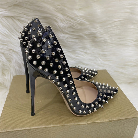 Heidi-Mode | Niet High Heels Spitze Stiletto Niedrig Schnitt Schuhe