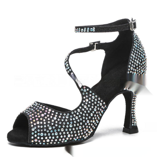 Heidi-Mode | Frauen Latin Tanz Mittelabsatz Tanzschuhe Damen