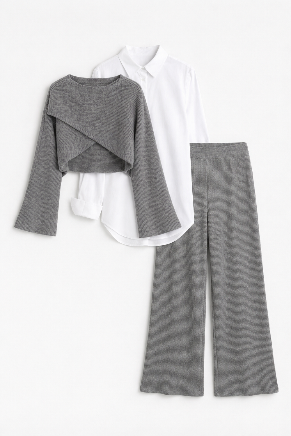 Bequemes Damen Dreiteiliges Set | Heidi-Mode