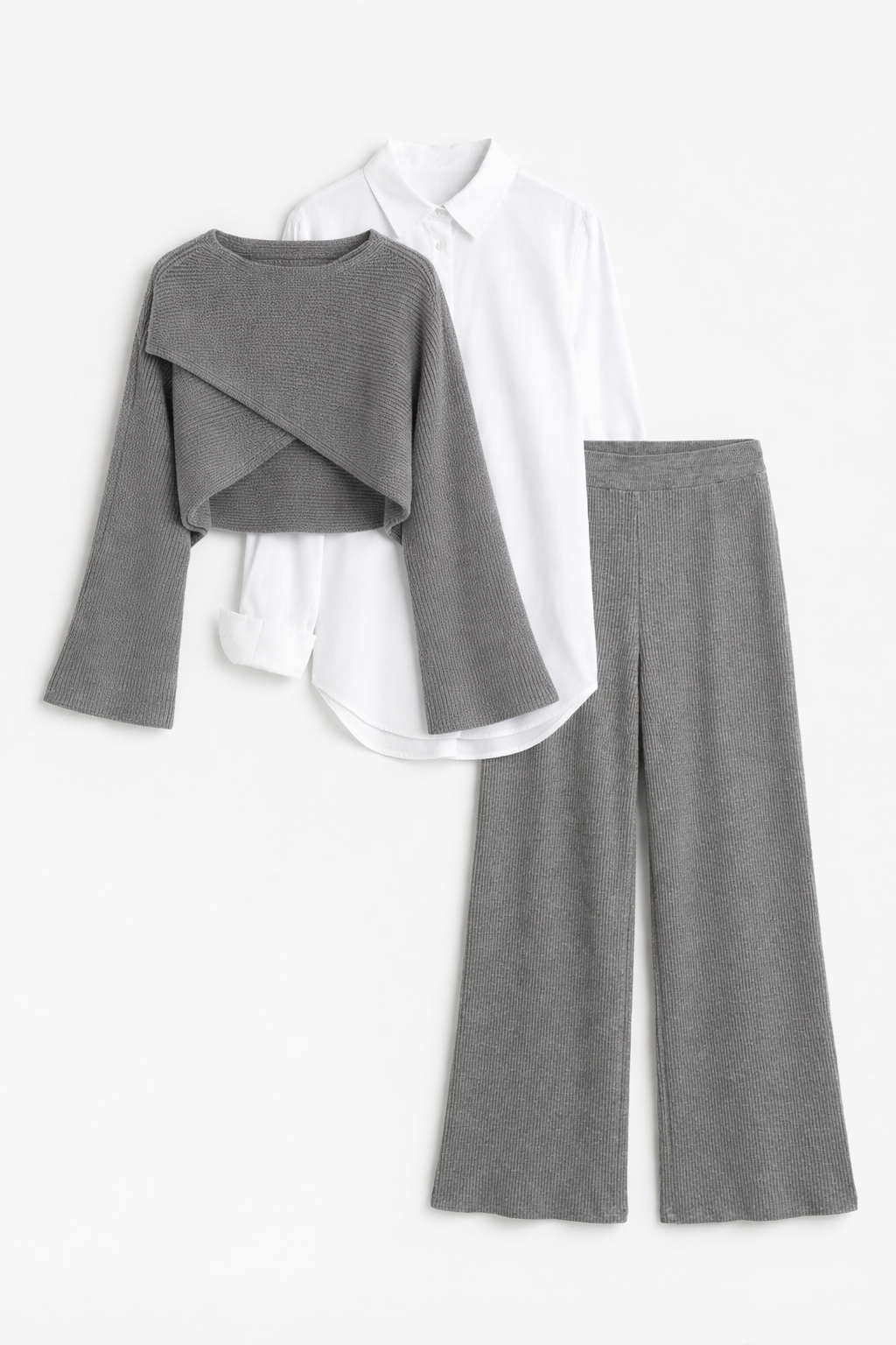 Bequemes Damen Dreiteiliges Set | Heidi-Mode