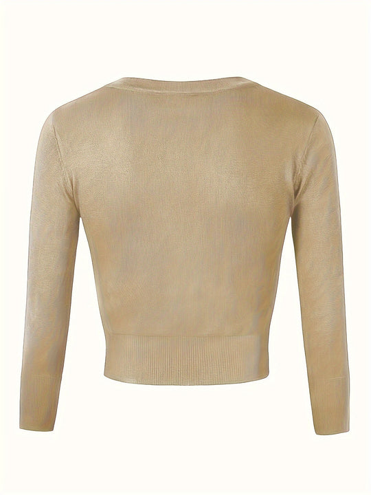 Heidi-Mode | Bolerojacke mit Knopfverschluss