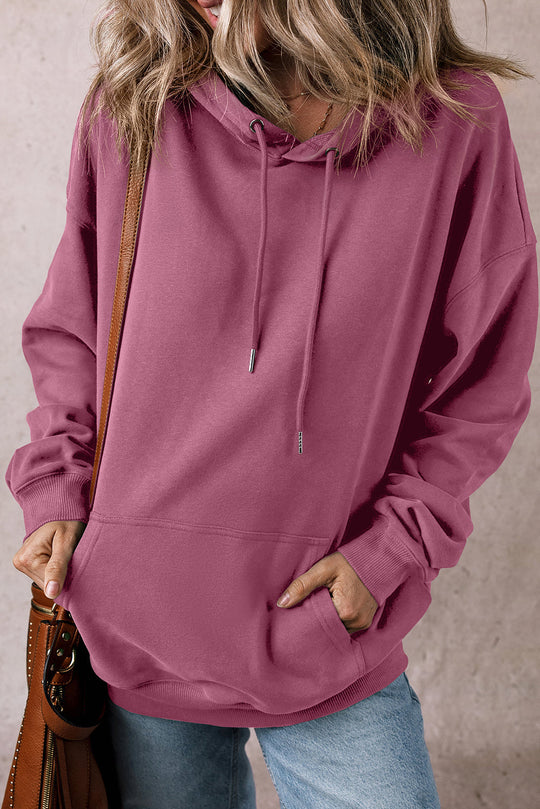 Heidi-Mode - Lässiger Winterdicker Hoodie mit Kängurutasche und Fleece-Futter für Frauen