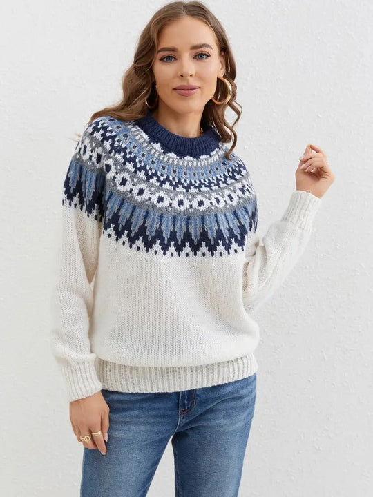Heidi-Mode | Jahrgang Fair Isle Pullover