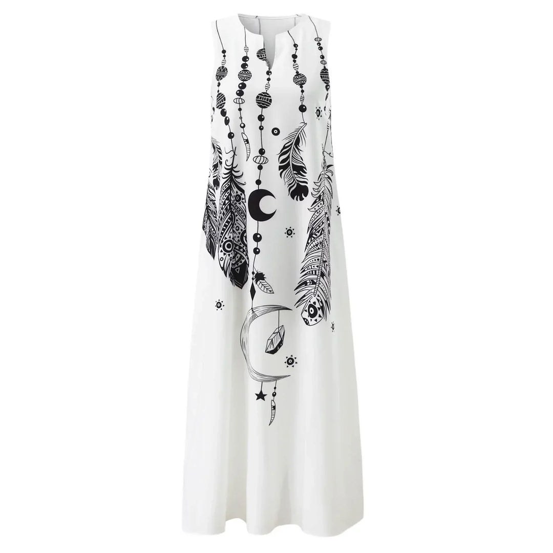 Heidi-Mode | Blumiges Sommer Maxikleid