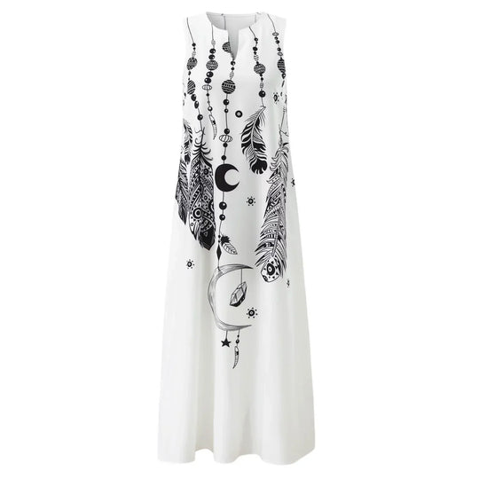Heidi-Mode | Blumiges Sommer Maxikleid