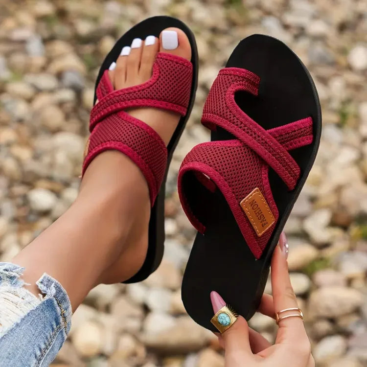 Heidi-Mode | Leichte Mesh Sandalen Damen