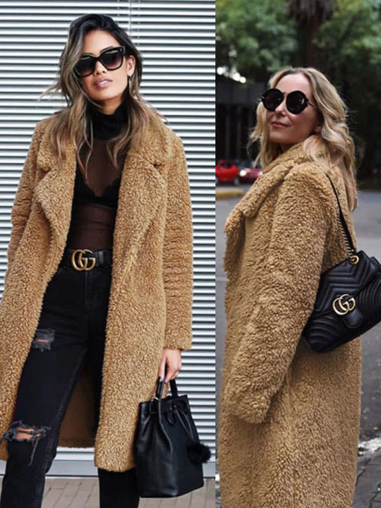 Heidi-Mode | Teddy-Mantel für Frauen