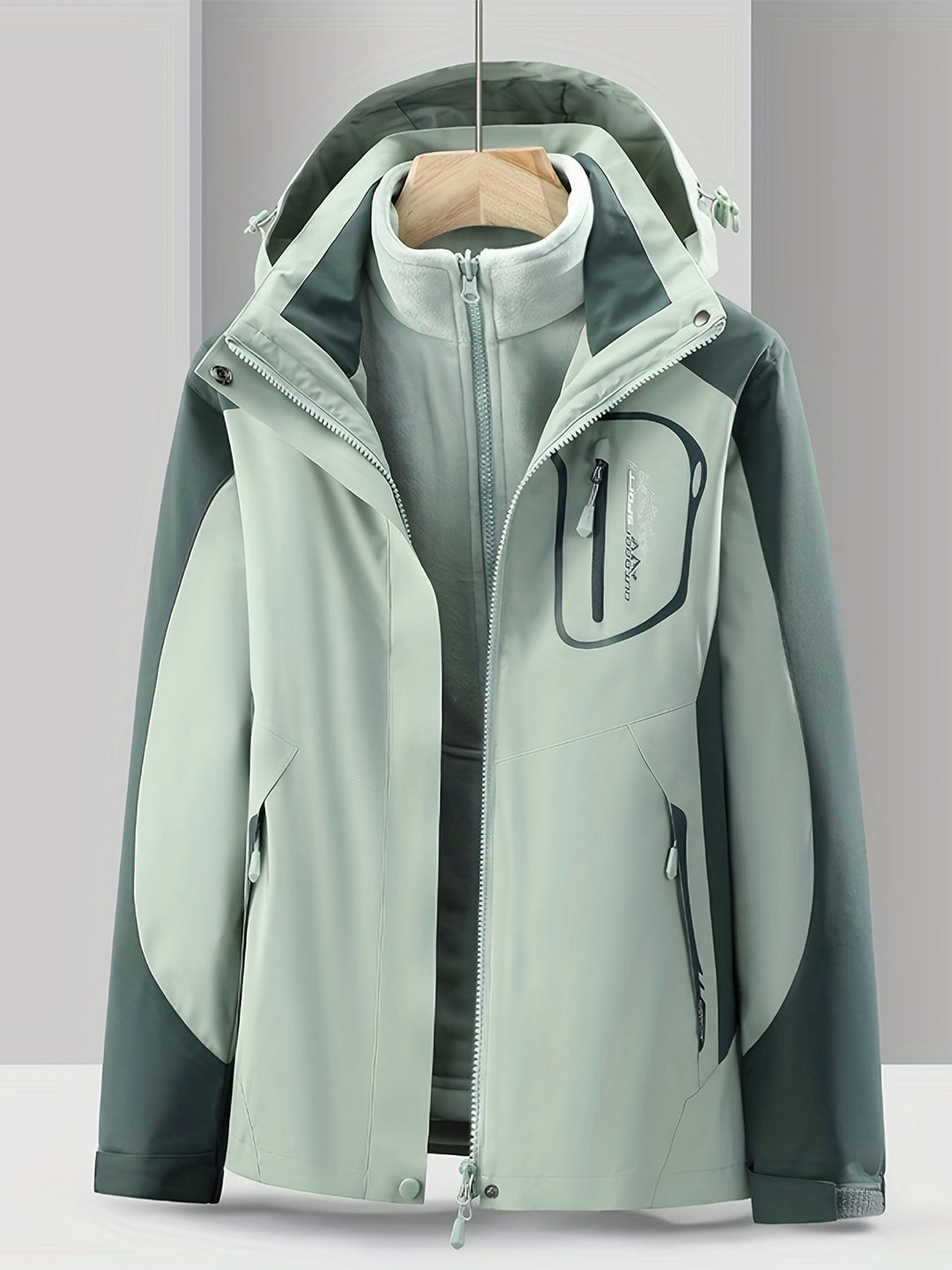 Heidi-Mode | 3-In-1 Wasserdichte Jacke