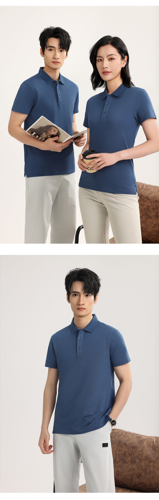 Heidi Mode | Poloshirt aus Maulbeerseide