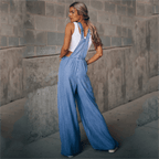 Heidi-Mode - Damen Denim Jumpsuit