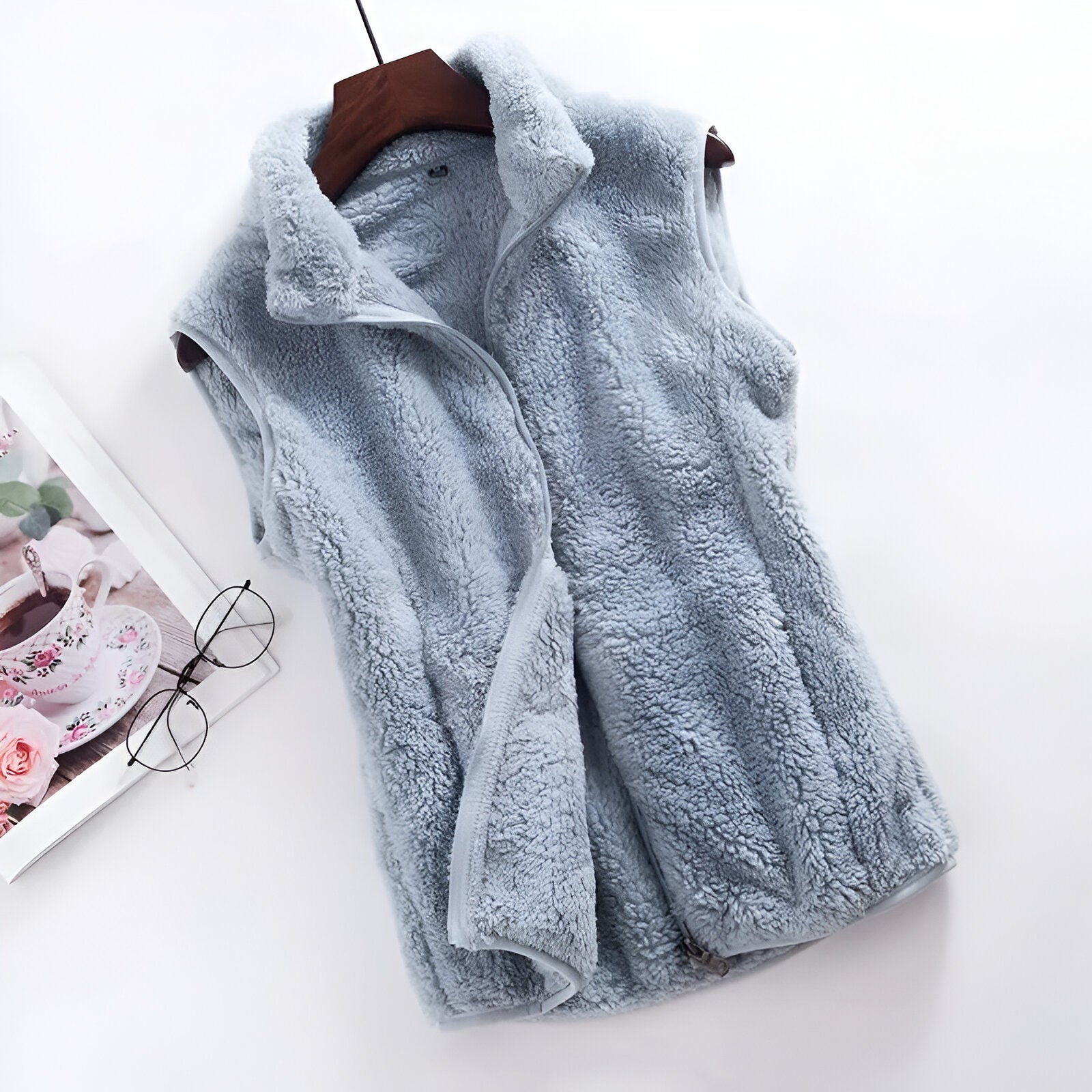 Heidi-Mode |  Polar Fleece-Winterweste für Frauen