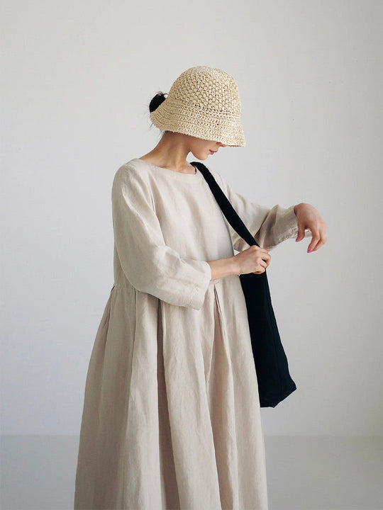 Luftiges Freizeitkleid mit Taschen