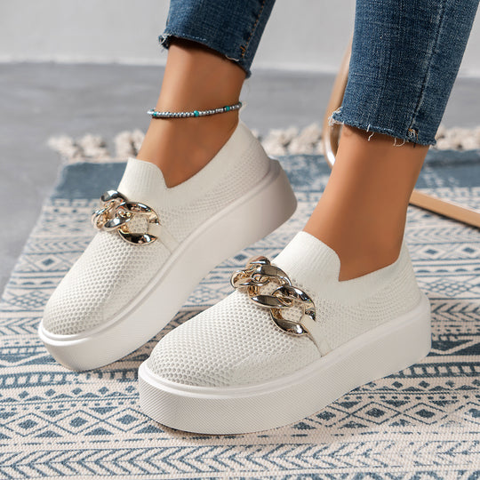 Ollie | Kette Flats Schuhe