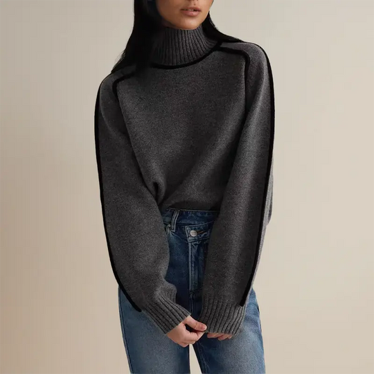 Heidi-Mode | Luxus Strickrollkragenpullover