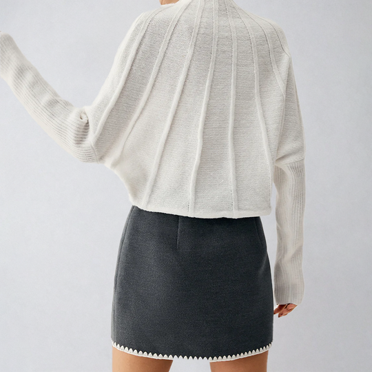 Heidi-Mode - Stylische Strickrollkragenpullover für den Winter für Frauen