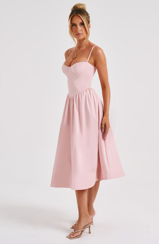 Heidi-Mode | Midi Kleid Blush