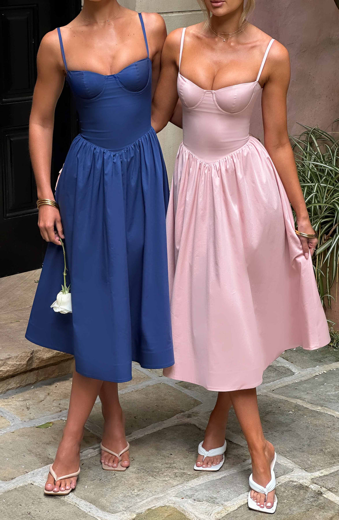 Heidi-Mode | Midi Kleid Blush