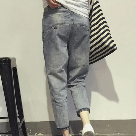Heidi-Mode | Damen Baggy Jeans Leichte