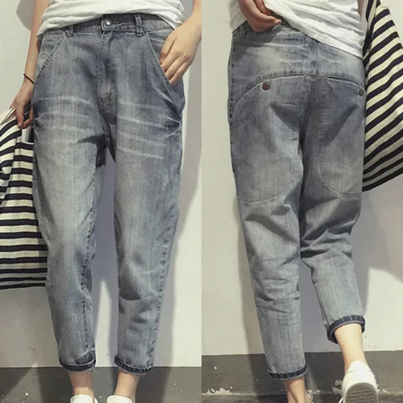 Heidi-Mode | Damen Baggy Jeans Leichte