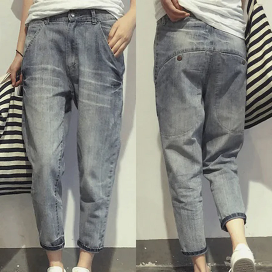 Heidi-Mode | Damen Baggy Jeans Leichte