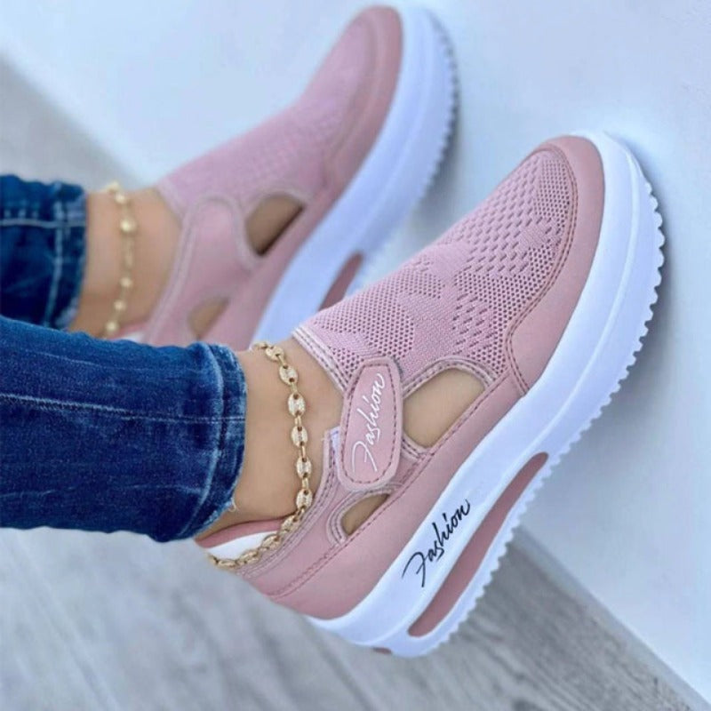 Heidi-Mode | Damen Bequeme Schuhe Plateau