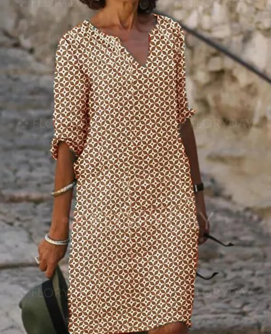 Heidi-Mode | Damen Elegant Midikleid Abendkleid