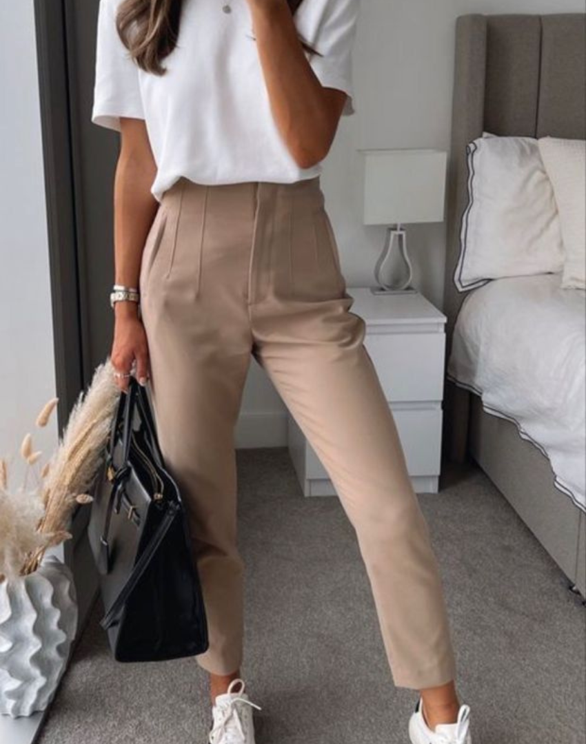 Heidi-Mode | Damen Chino Hose Elegante