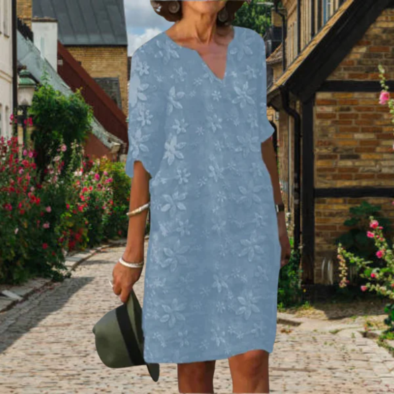 Heidi-Mode | Damen Elegant Sommerkleid Abendkleid