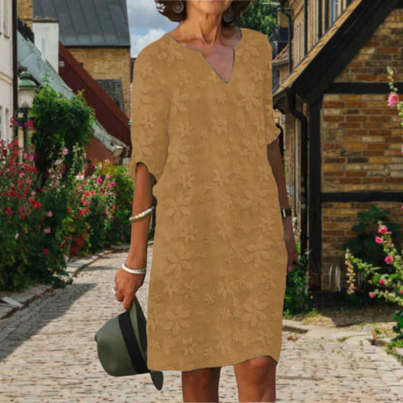 Heidi-Mode | Damen Elegant Sommerkleid Abendkleid