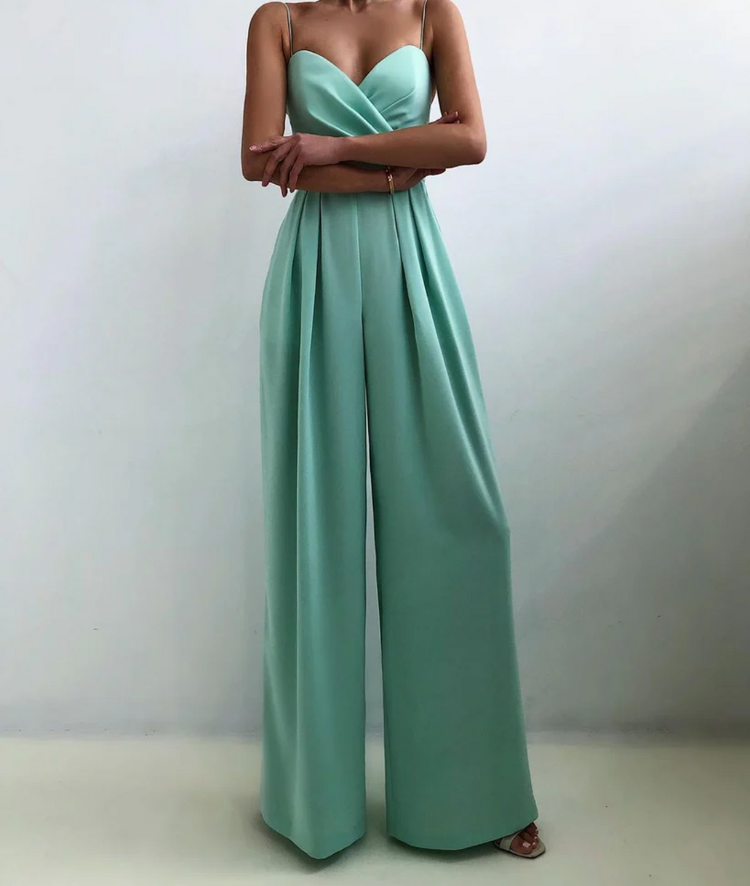 Heidi-Mode | Damen Elegant Jumpsuit Sommer