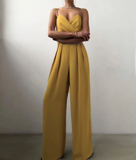 Heidi-Mode | Damen Elegant Jumpsuit Sommer