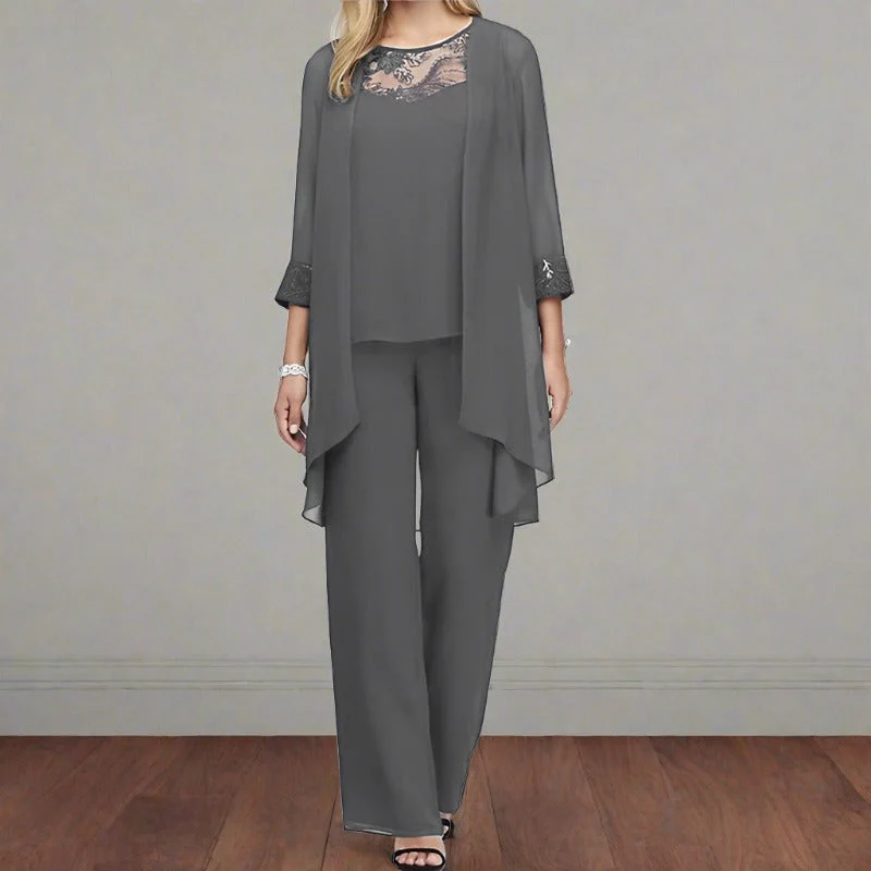 Heidi-Mode | Damen Elegant Zweiteiler Set Outfit