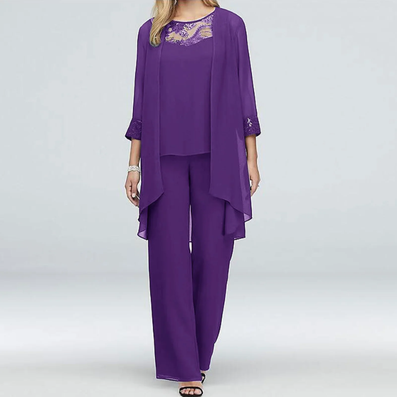 Heidi-Mode | Damen Elegant Zweiteiler Set Outfit