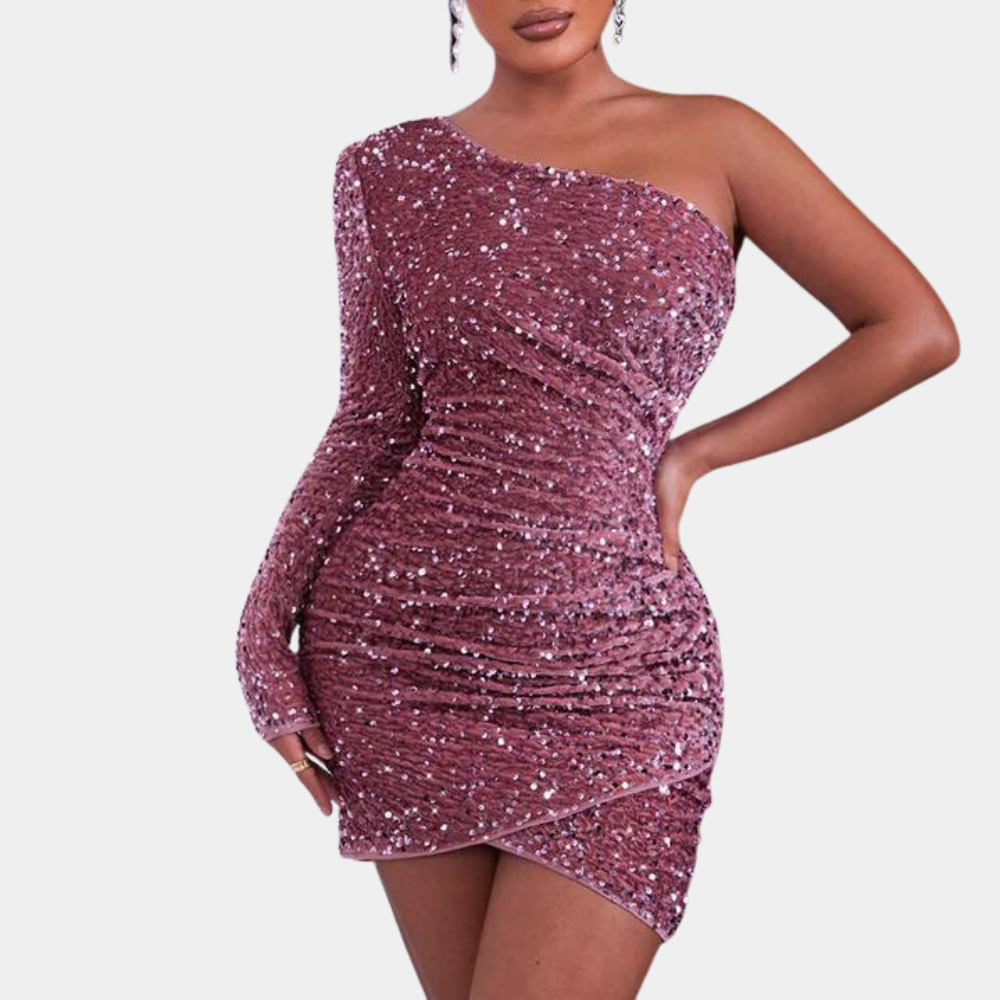 Heidi-Mode | Glitzer Partykleid Mini