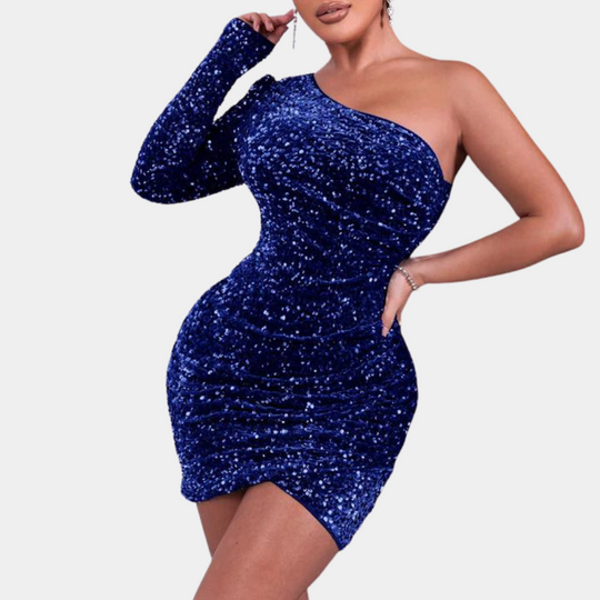 Heidi-Mode | Glitzer Partykleid Mini