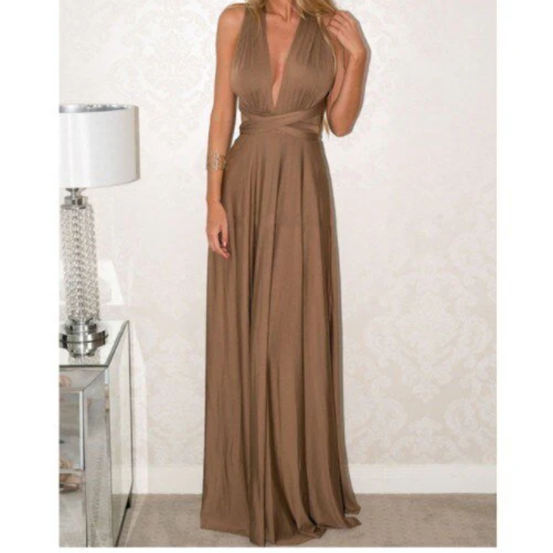 Heidi-Mode | Damen Hochzeitsgast Kleid Maxi