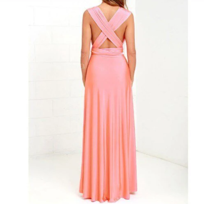 Heidi-Mode | Damen Hochzeitsgast Kleid Maxi