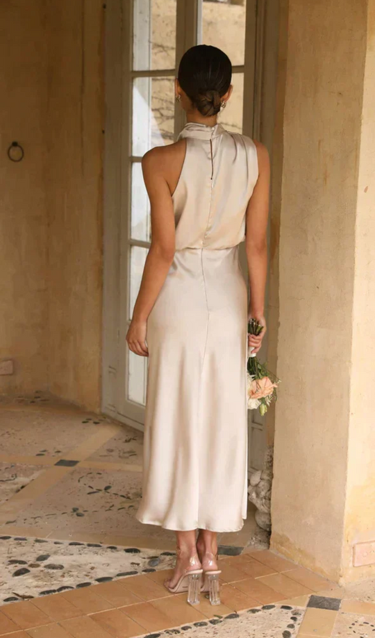 Heidi-Mode | Damen Hochzeitsgast Kleid Midi