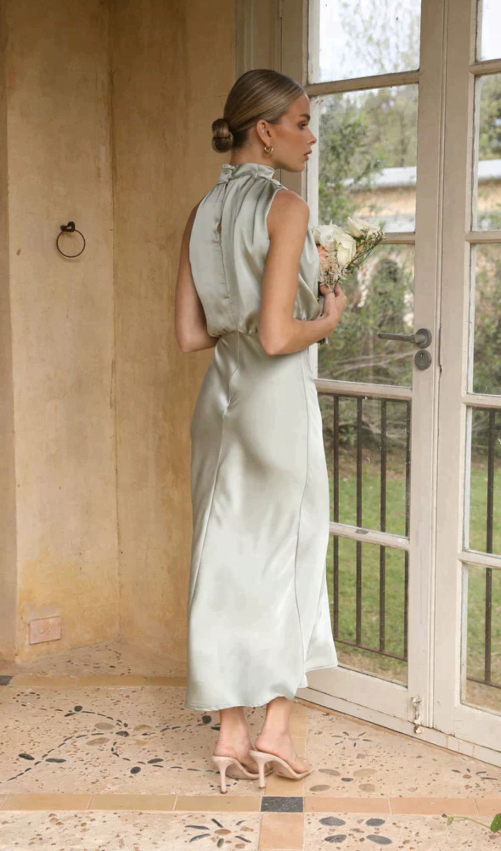Heidi-Mode | Damen Hochzeitsgast Kleid Midi