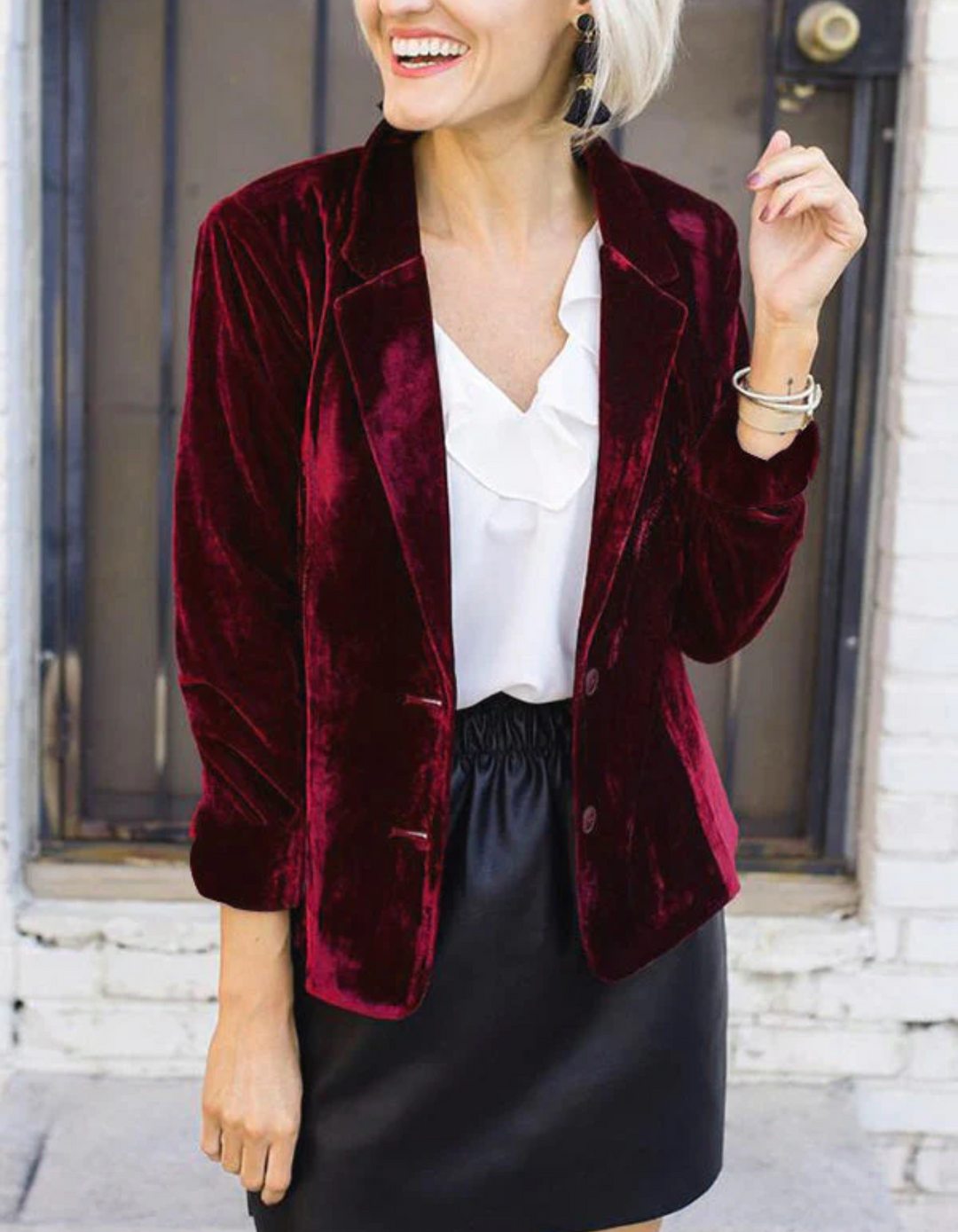 Heidi-Mode | Damen Kurz Blazer Schwarz
